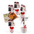 Flower Pot Note Clip Desktop Gadget